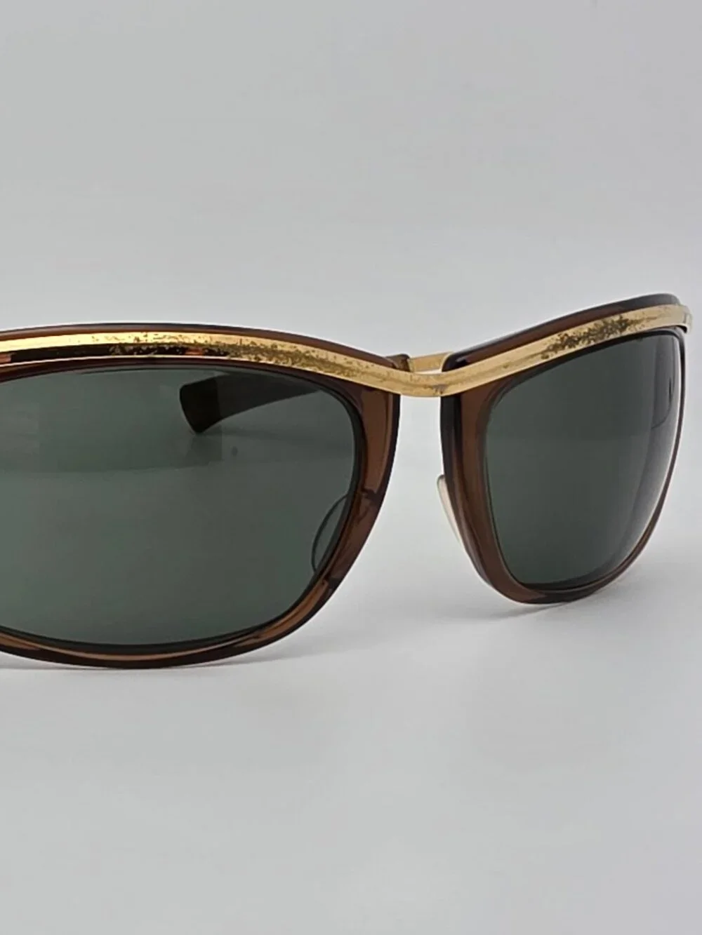 Ray-Ban B&L L1001 Olympian I Bronze-Lite Frame G-15 Glass Lens Sunglasses 62mm